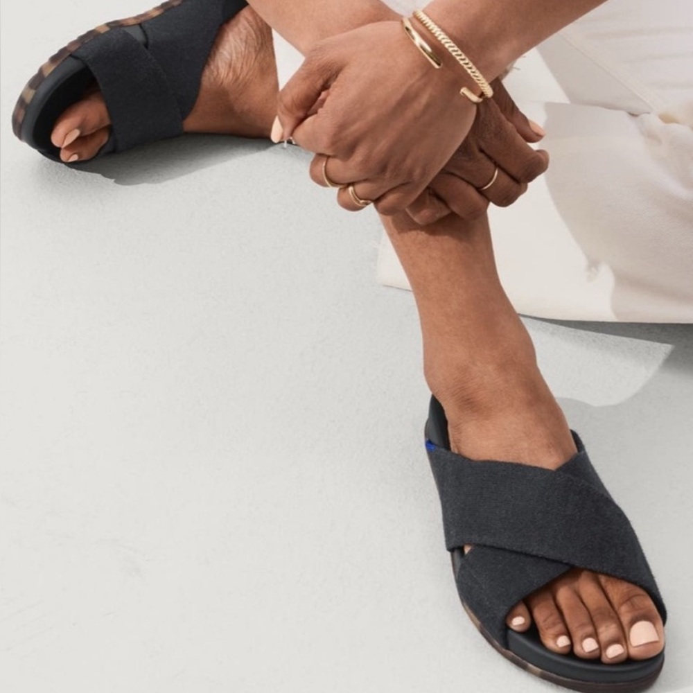 Rothy’s Weekend Slide - black size 9.5